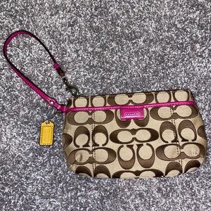 Coach wristlet